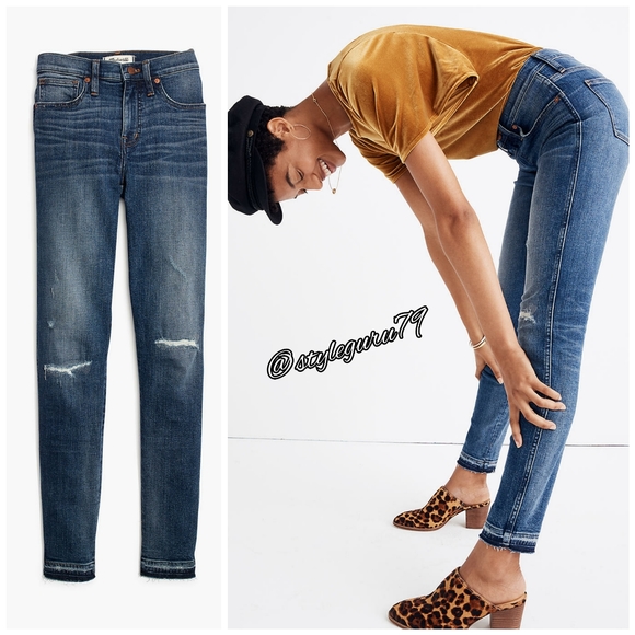 NWT, Madewell, 9" High-Rise Skinny Jeans - Picture 3 of 3